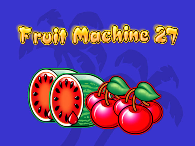 Gyümölcsös nyerőgép Fruit Machine 27